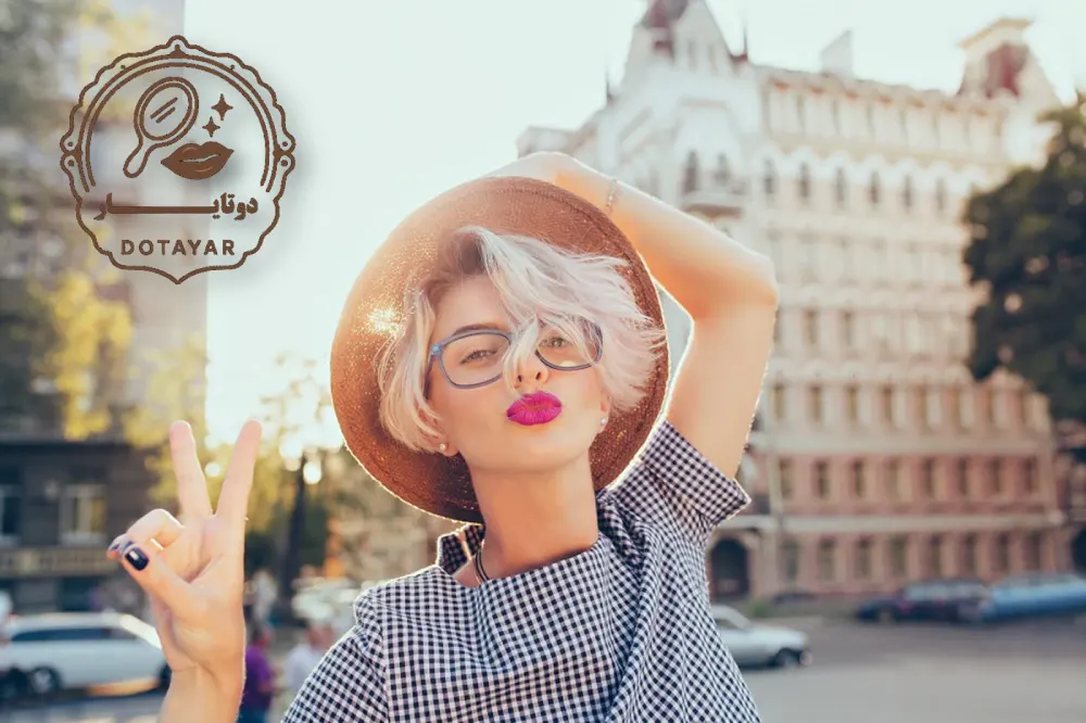 مدل رنگ مو برای موی کوتاه