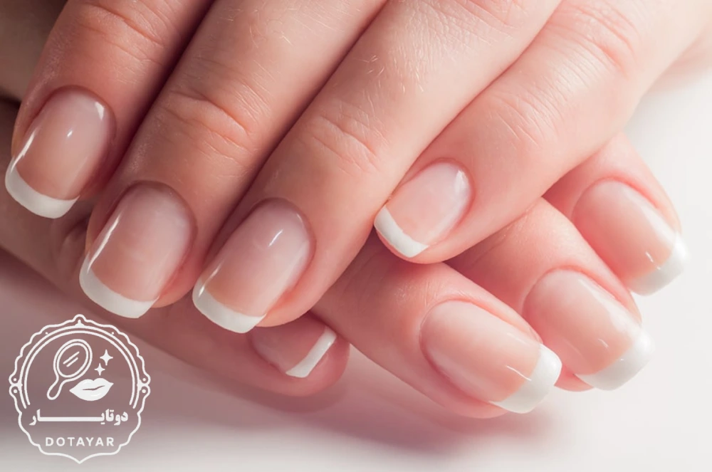 طرح ناخن ساده برای محل کار