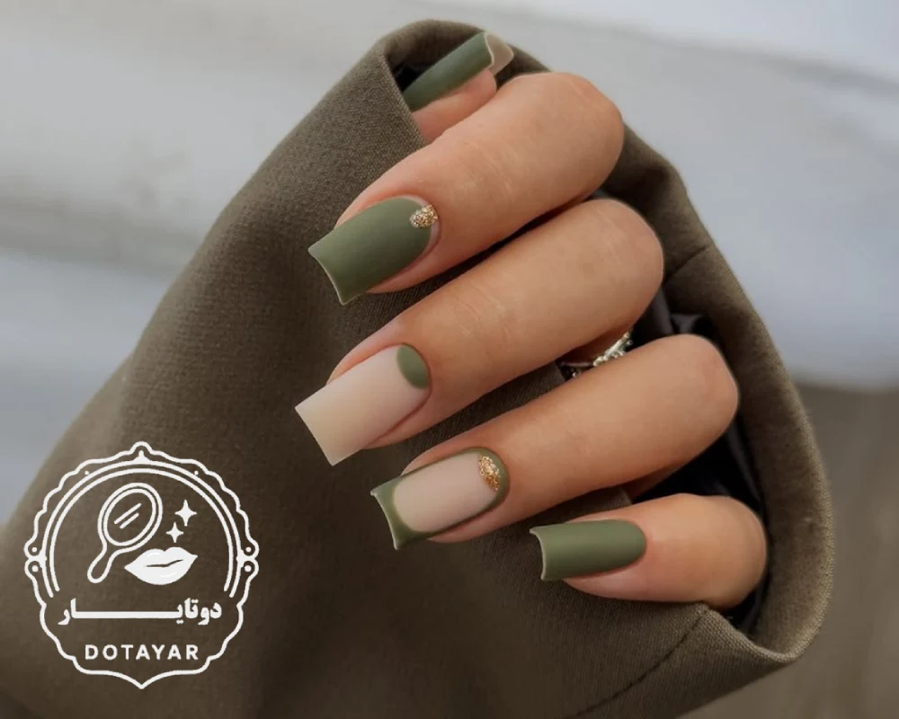 طرح ناخن ساده برای محل کار